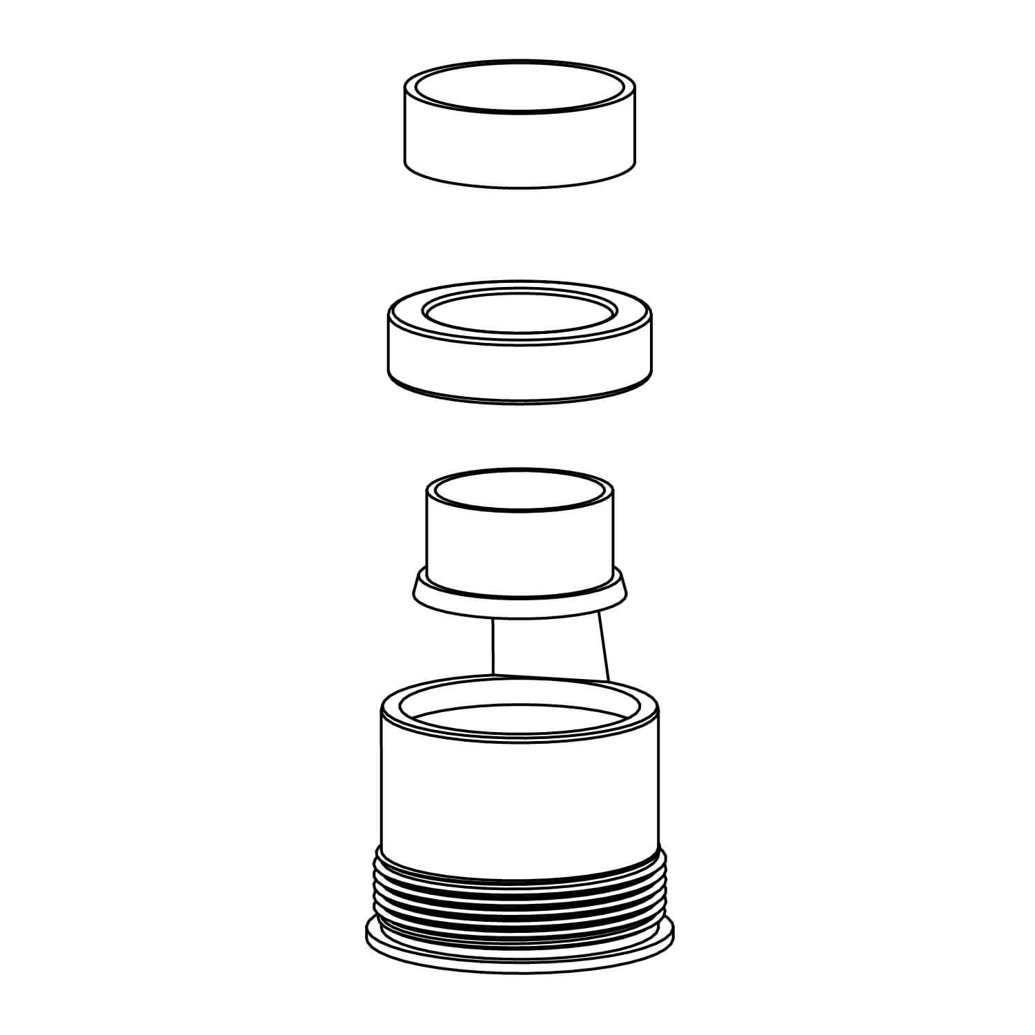 Aireador Essen Square Para Llaves De Cocina Unico,,hi-res image number null