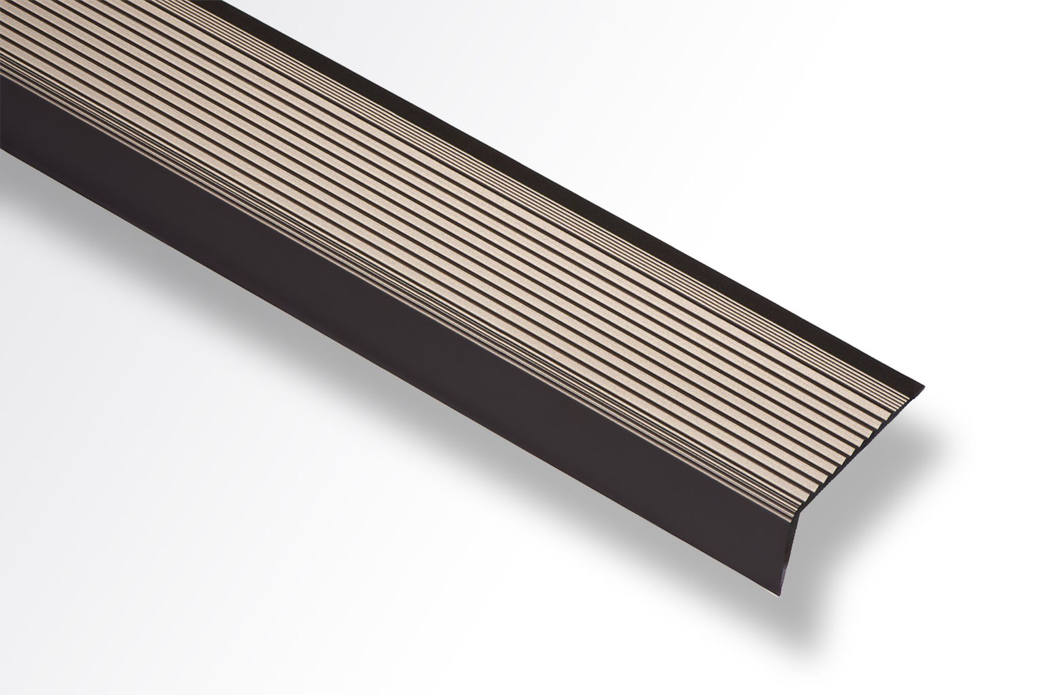 Perfil de aluminio escalón de sobreponer bronce satinado 42mm,,hi-res image number null