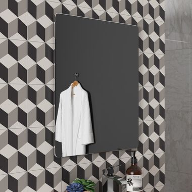 Baño Serendipia Blanco con Negro