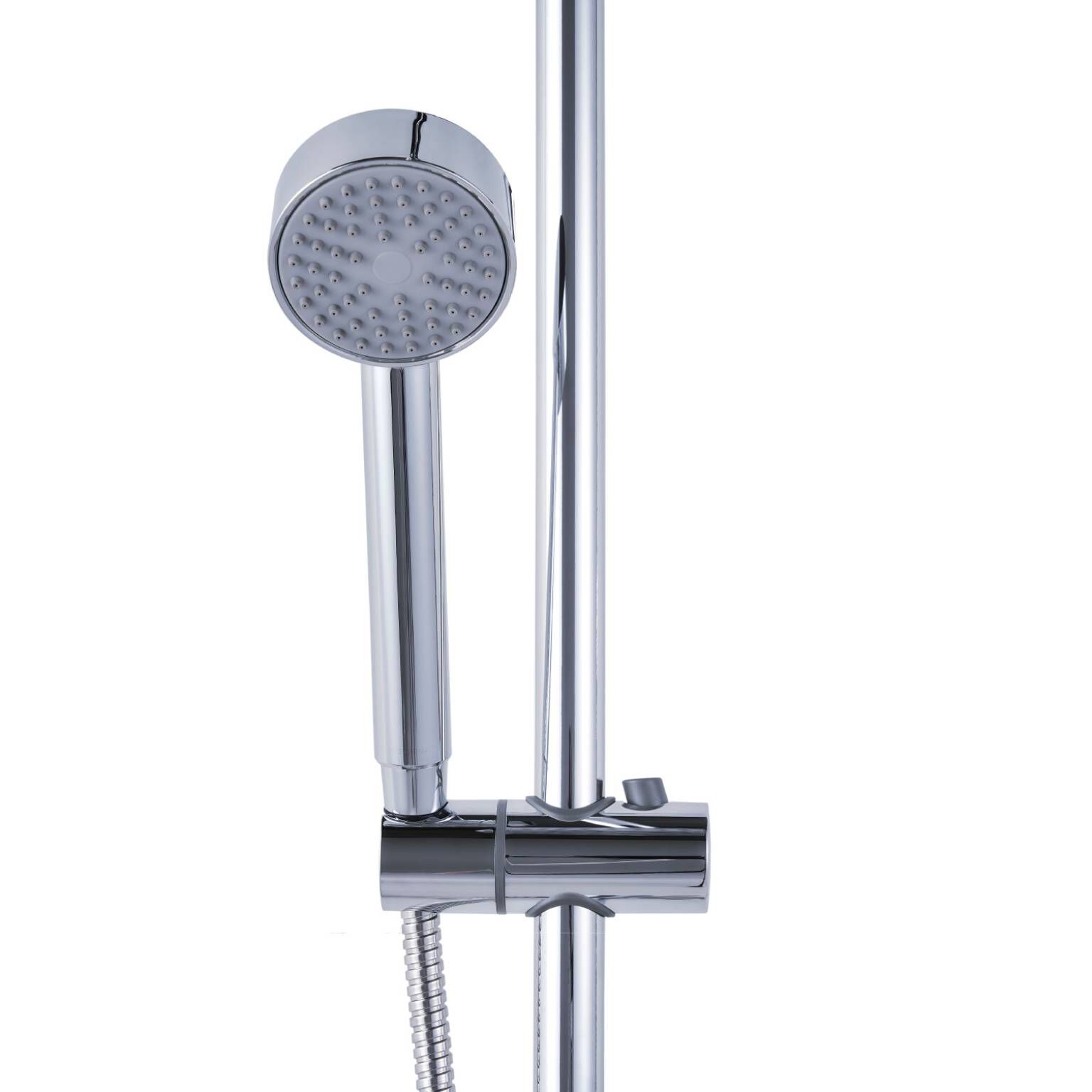 Regadera De Muro Para Ba&ntilde;o L&iacute;nea Georgia En Cromo Pulido,,hi-res image number null