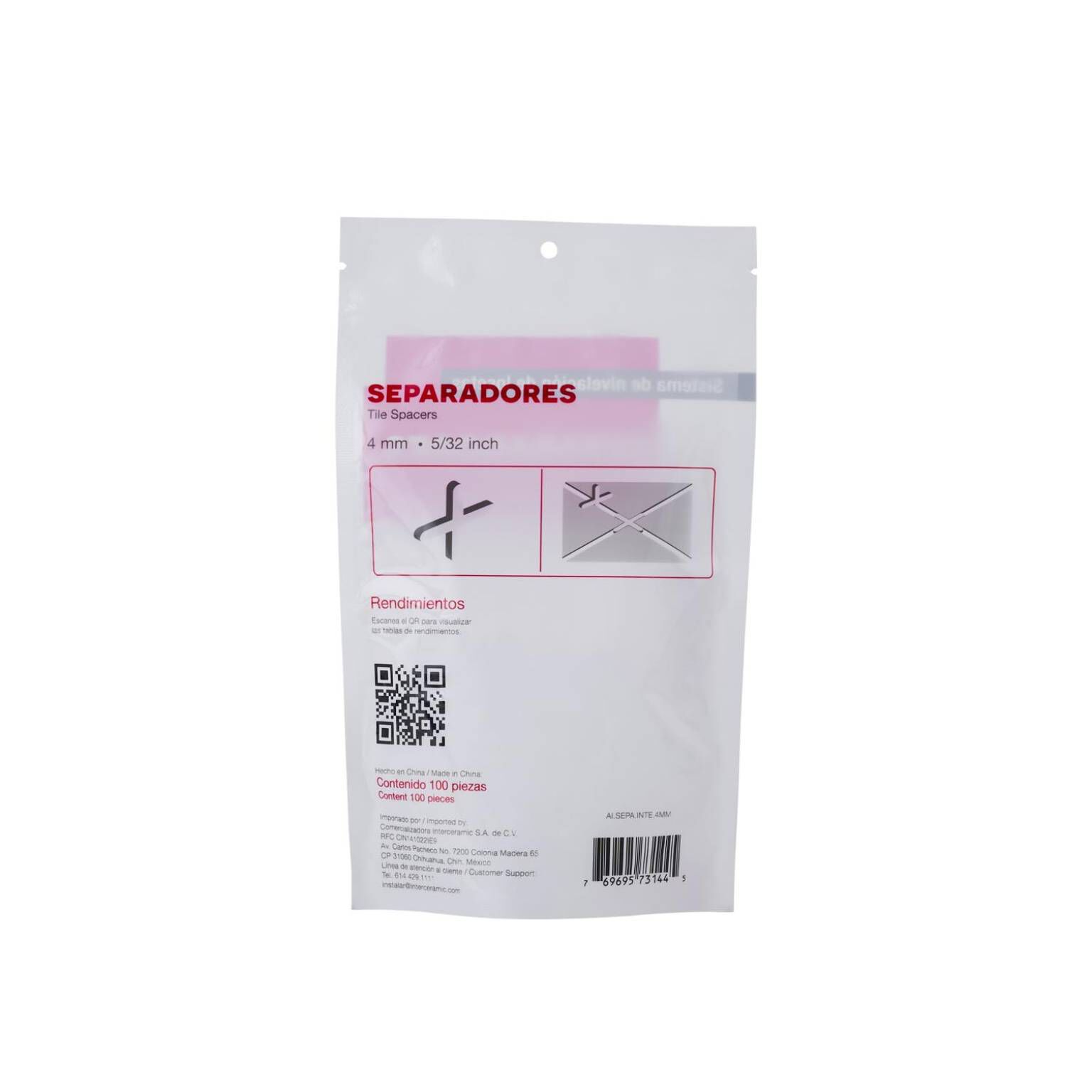 Separador 4 mm 100 pz,,hi-res image number null