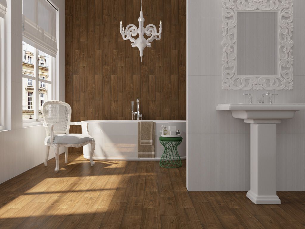 Baño Wood Trails Blanco con Café,,hi-res