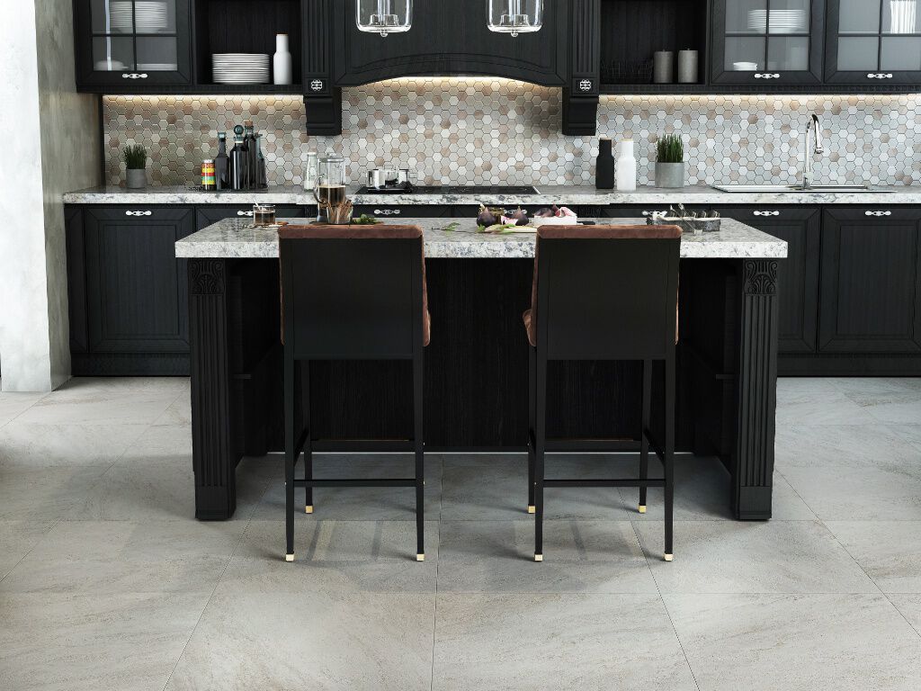 Cocina Acadia Blanco con Café,,hi-res