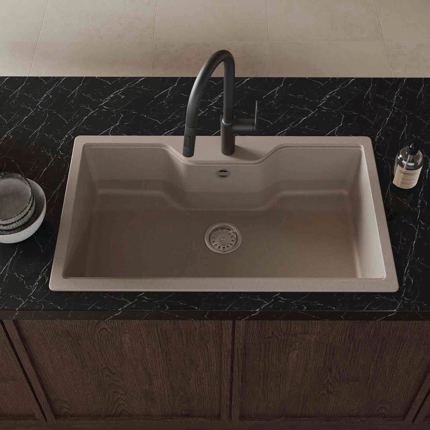 Tarja de una tina sobrecubierta l&iacute;nea Fox 360 en arena,,hi-res image number null