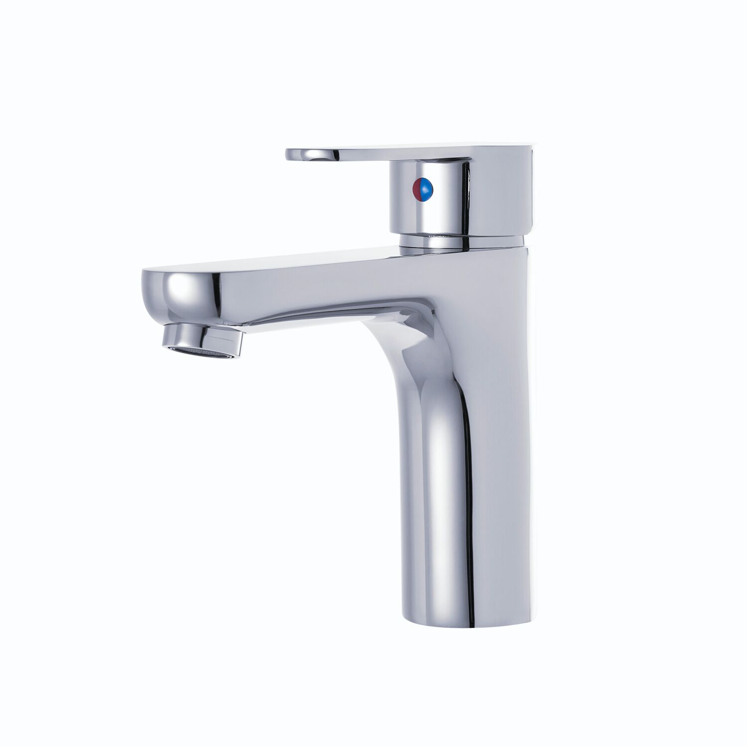 Llave Monomando Media Para Lavabo L&iacute;nea Georgia En Cromo Pulido,,hi-res image number null