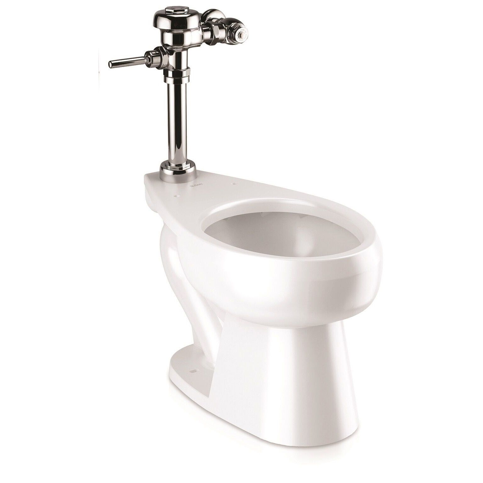 Sanitario institucional Eco Combo 1 taza altura estándar con fluxómetro manual 4.8 lts,,hi-res image number null