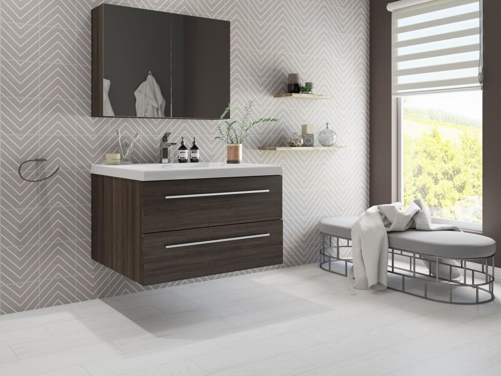 Baño Alpino Blanco con Gris,,hi-res
