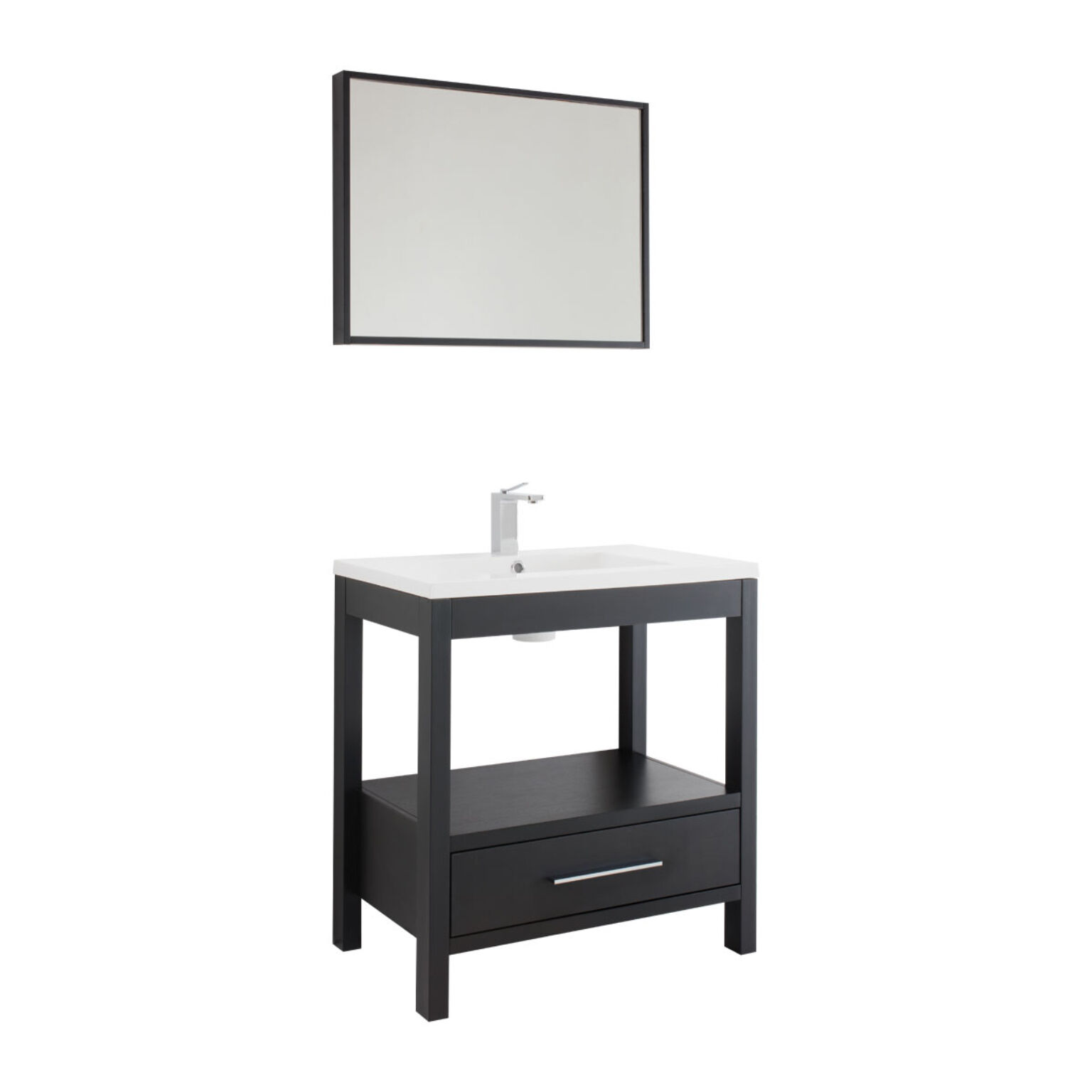 Vanity Aragon de 80 x 49 x 86.5 cm color grafito,,hi-res image number null