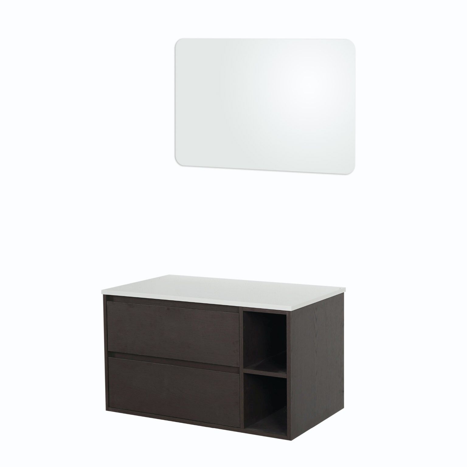 Vanity Mosela 84 X 48 X 49 cm Color Café Oscuro,,hi-res