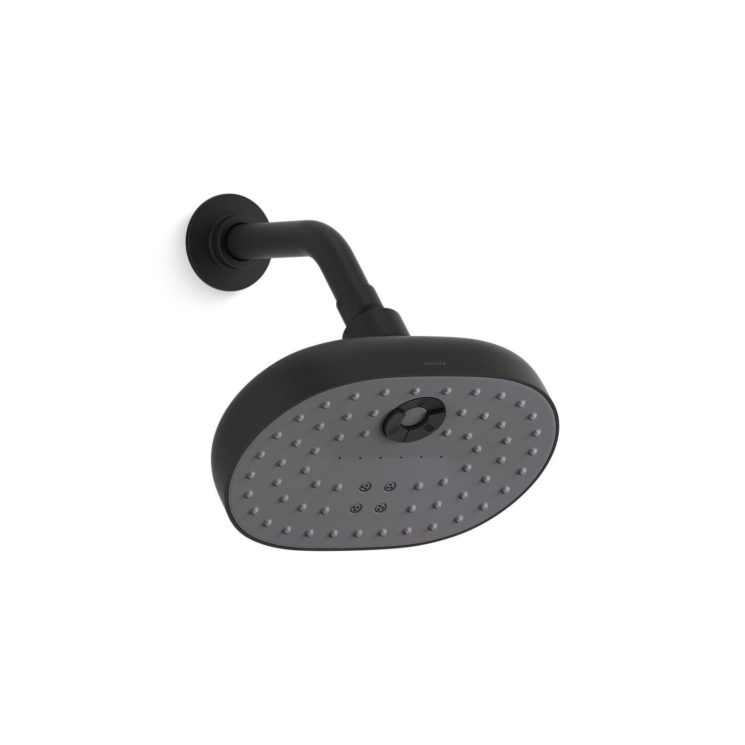 Cebolleta De Techo De Tres Funciones Statement Negro Mate,,hi-res image number null