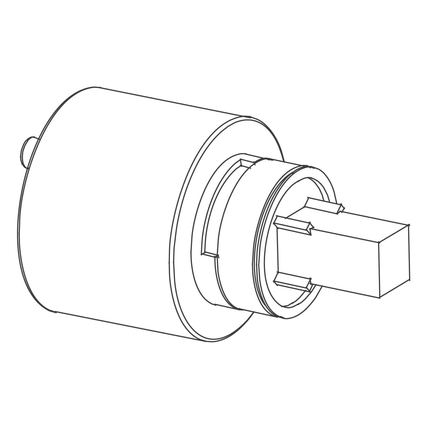 Cartucho Ceramico Weismar Para Llave Monomando Y Conjunto De Regadera Unico,,hi-res image number null