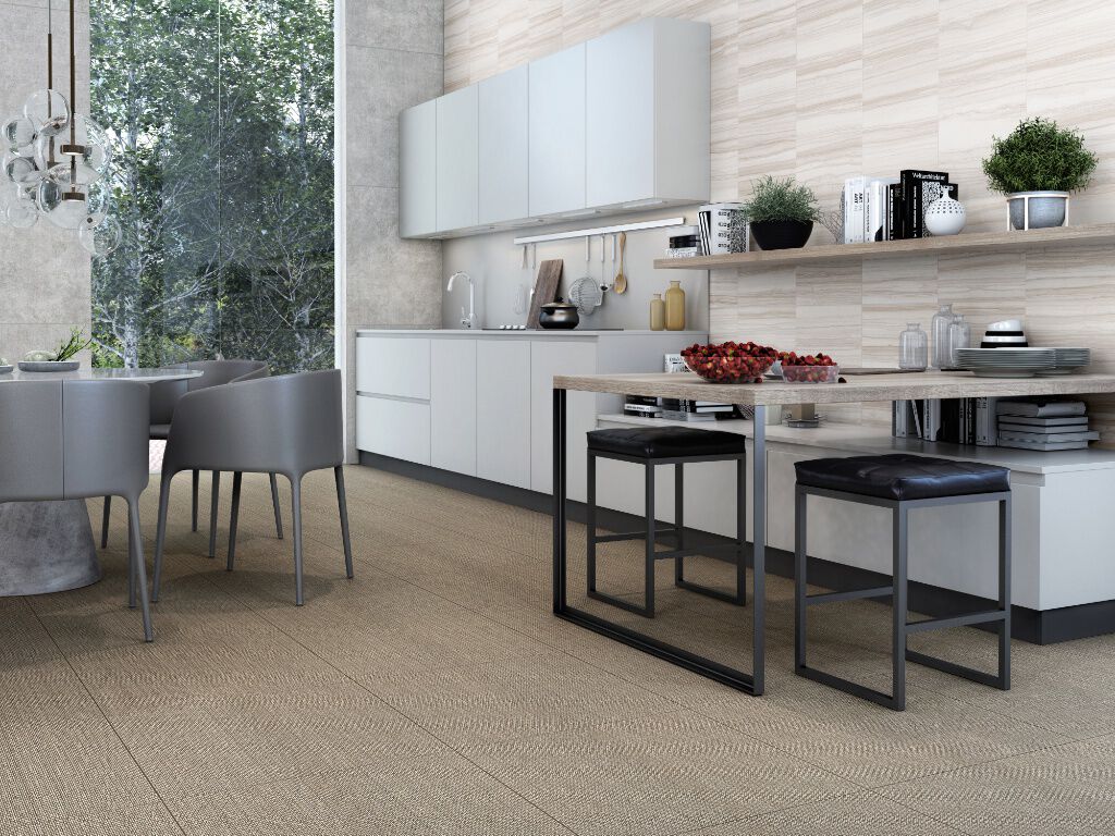 Cocina Oxford Blanco con Café,,hi-res