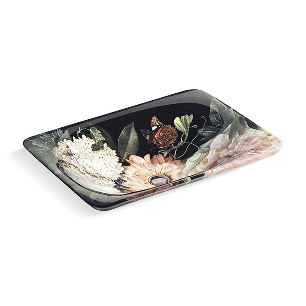 Lavabo Vessel línea Carillón en blush floral,,hi-res image number null