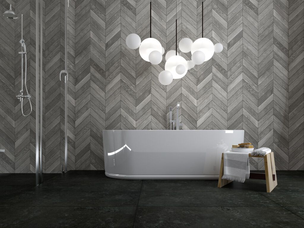 Ba&ntilde;o Artisanwood Gris,,hi-res