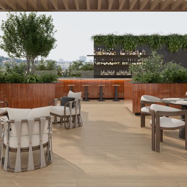 Exterior Terraluma Caf&eacute;