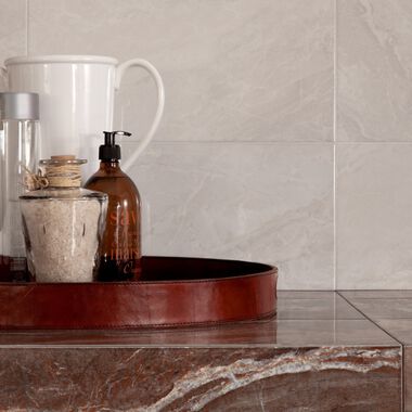 Área Común Vesubio Beige con Café