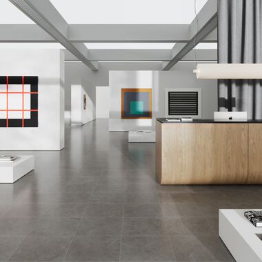Cocina Luxara gris