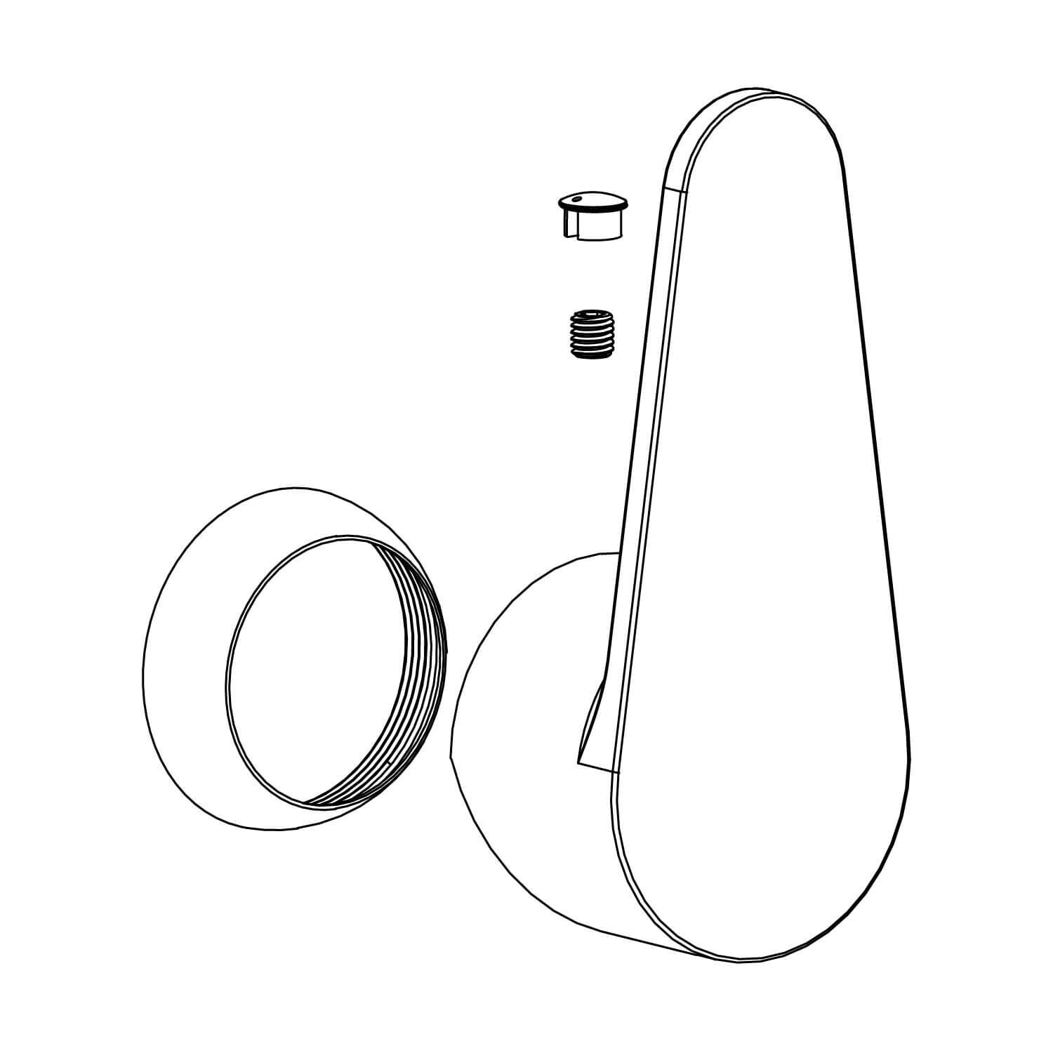 Maneral Essen Round Para Llave De Cocina Dorado Satinado,,hi-res image number null
