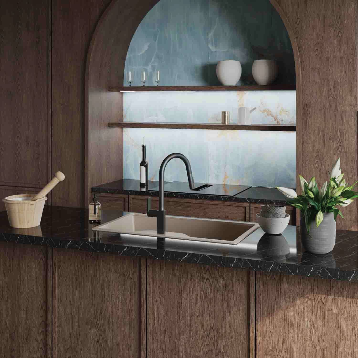 Tarja de una tina sobrecubierta l&iacute;nea Fox 360 en arena,,hi-res image number null