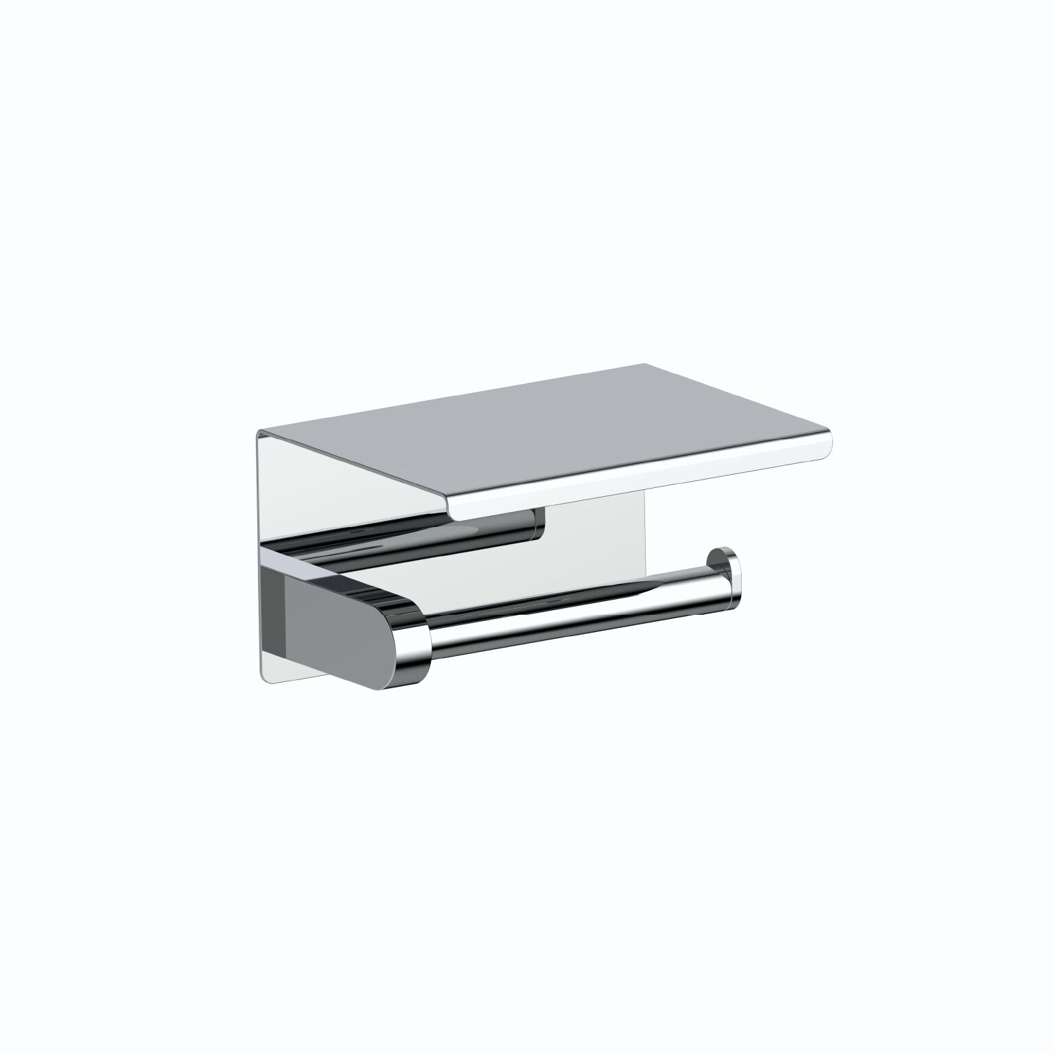 Portapapel Essen round con repisa cromo pulido,,hi-res image number null