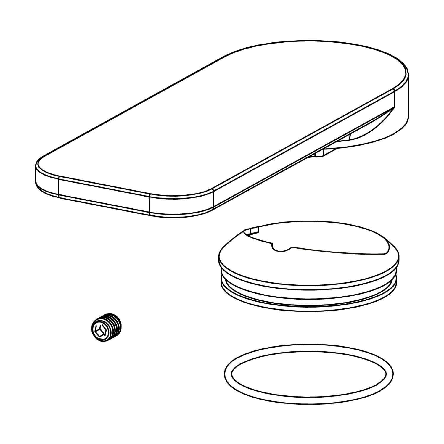 Maneral Para Regadera Y Llaves Monomando Alta Baja Y De Muro Dorado Satinado,,hi-res image number null