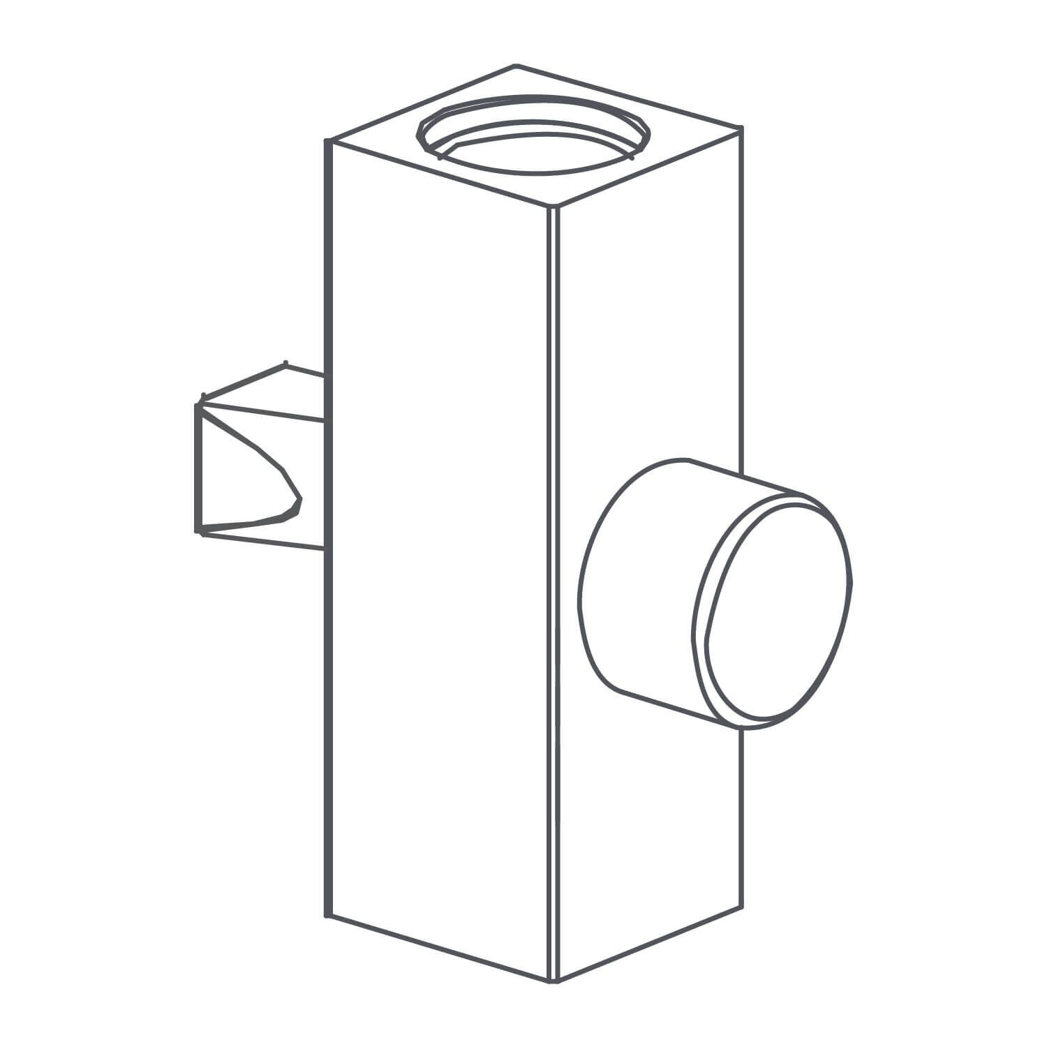 Desviador Dublin Para Regadera Cromo Pulido,,hi-res image number null