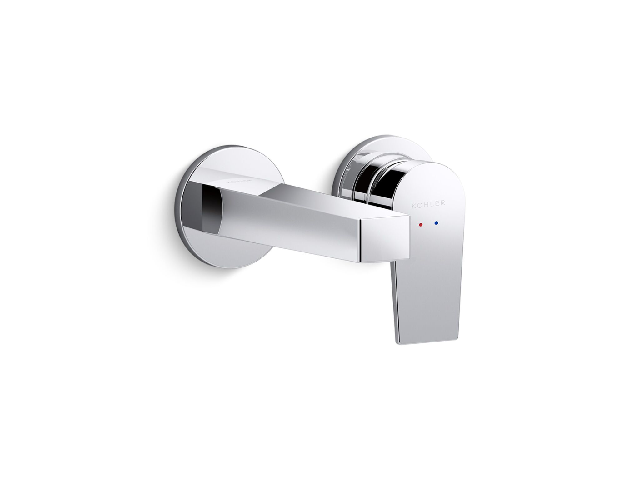 Llave de muro para lavabo l&iacute;nea Taut en cromo pulido,,hi-res image number null