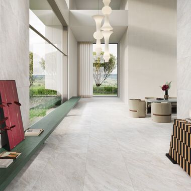 Área Común Quartz Stone Blanco