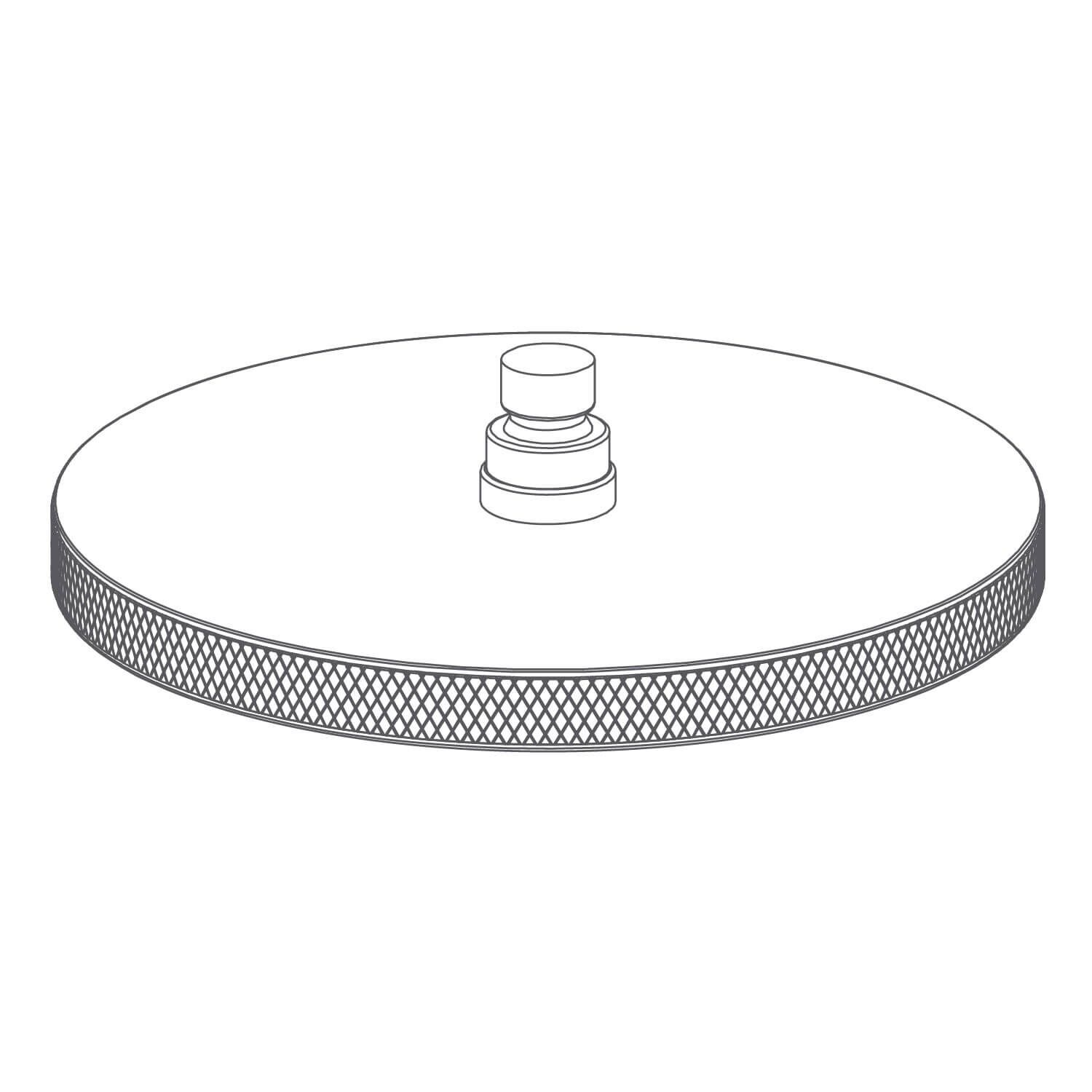 Cebolleta Para Regadera L&iacute;nea Essen Round En Cromo Pulido,,hi-res image number null