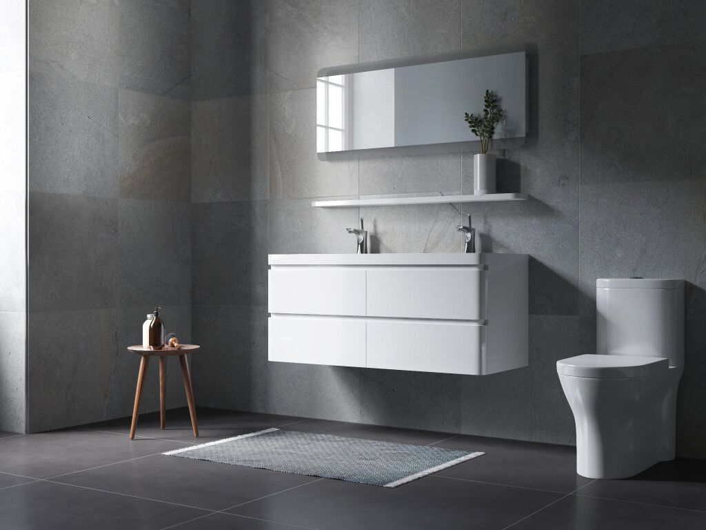 Vanity Montecarlo de 120 x 49 x 53 cm color blanco,,hi-res