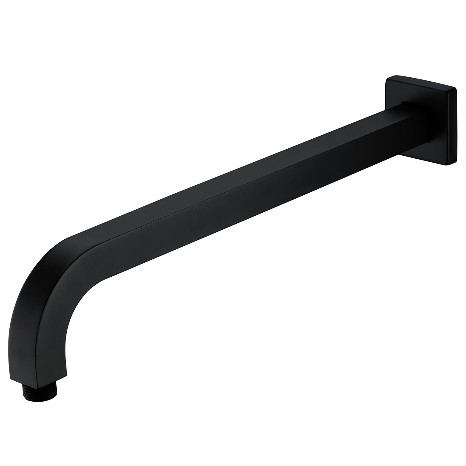 Brazo para regadera de 90 grados línea Dublín en negro mate,,hi-res