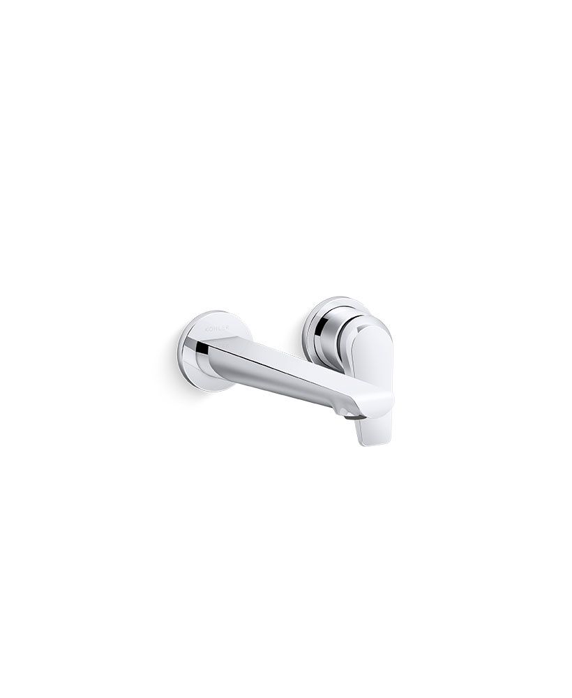 Llave de muro monomando para lavabo línea Avid en cromo pulido,,hi-res image number null