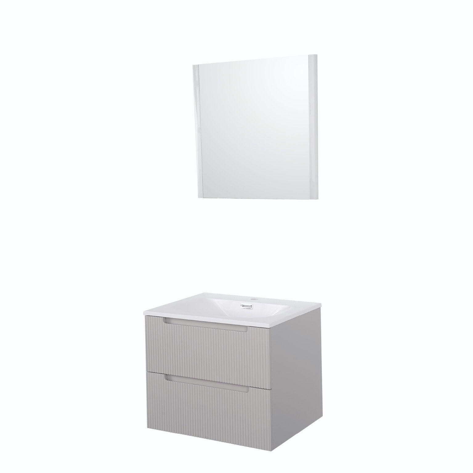 Vanity Velmar 60 X 48 X 48 cm Color Gris Claro,,hi-res