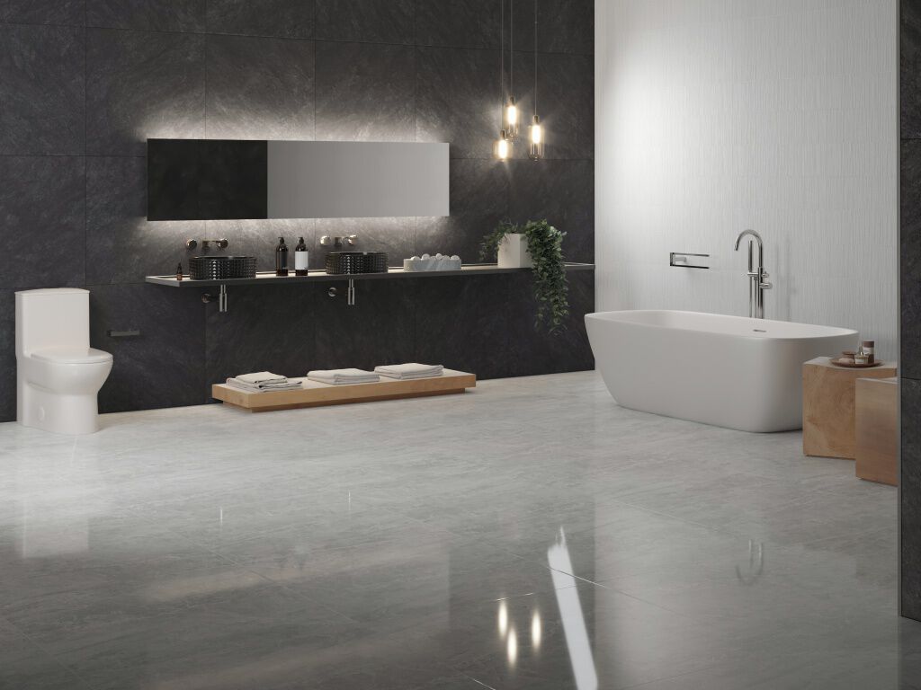 Baño Marble Slab Blanco, Gris y Negro,,hi-res