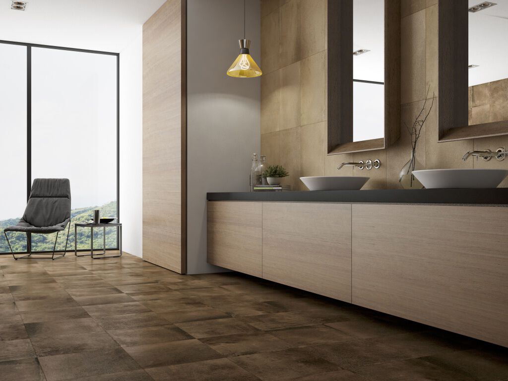 Baño Cotto Casale Beige con Café,,hi-res
