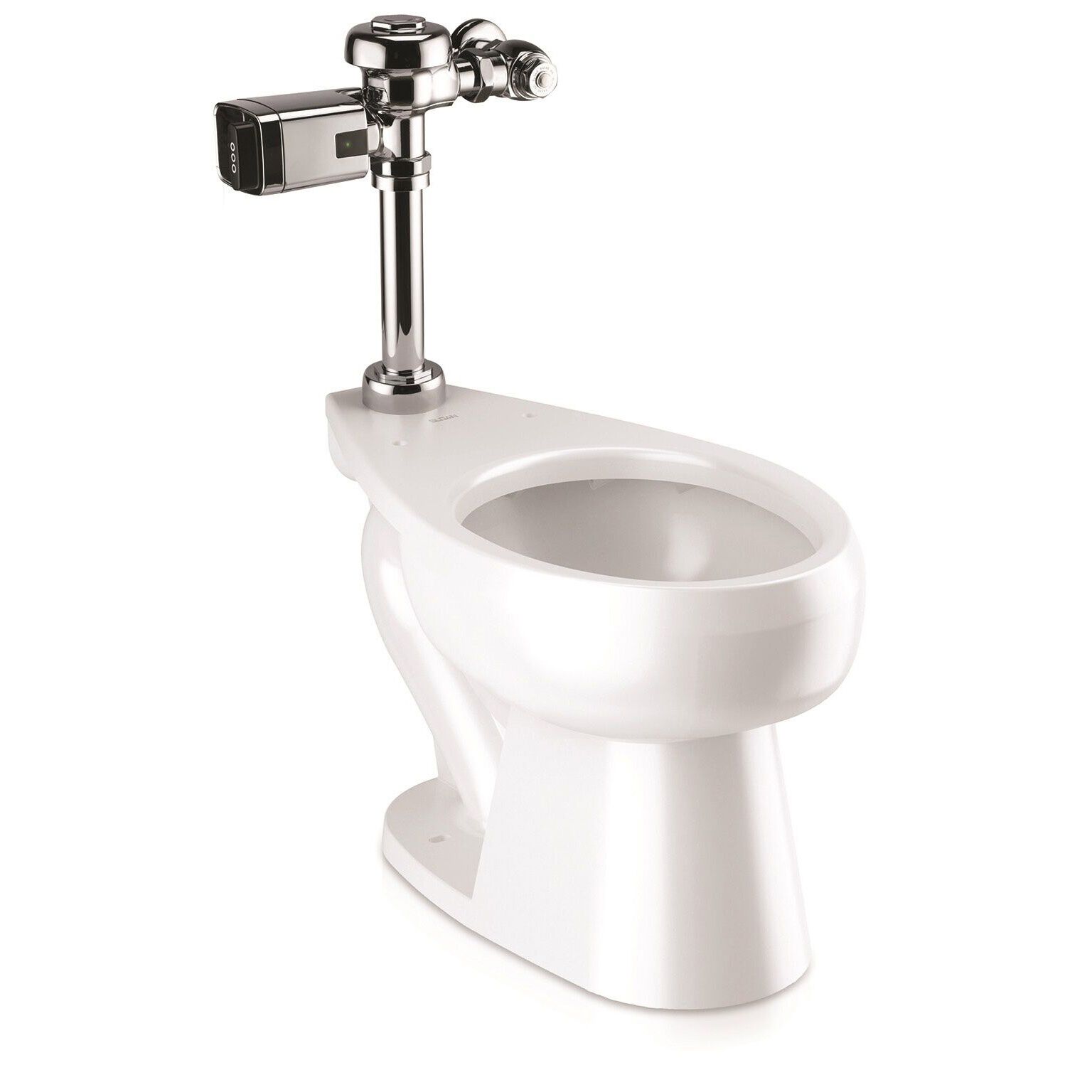 Sanitario Institucional Eco Combo 5 Taza Altura Est&aacute;ndar Con Flux&oacute;metro Electr&oacute;nico 4.8 Lts,,hi-res image number null