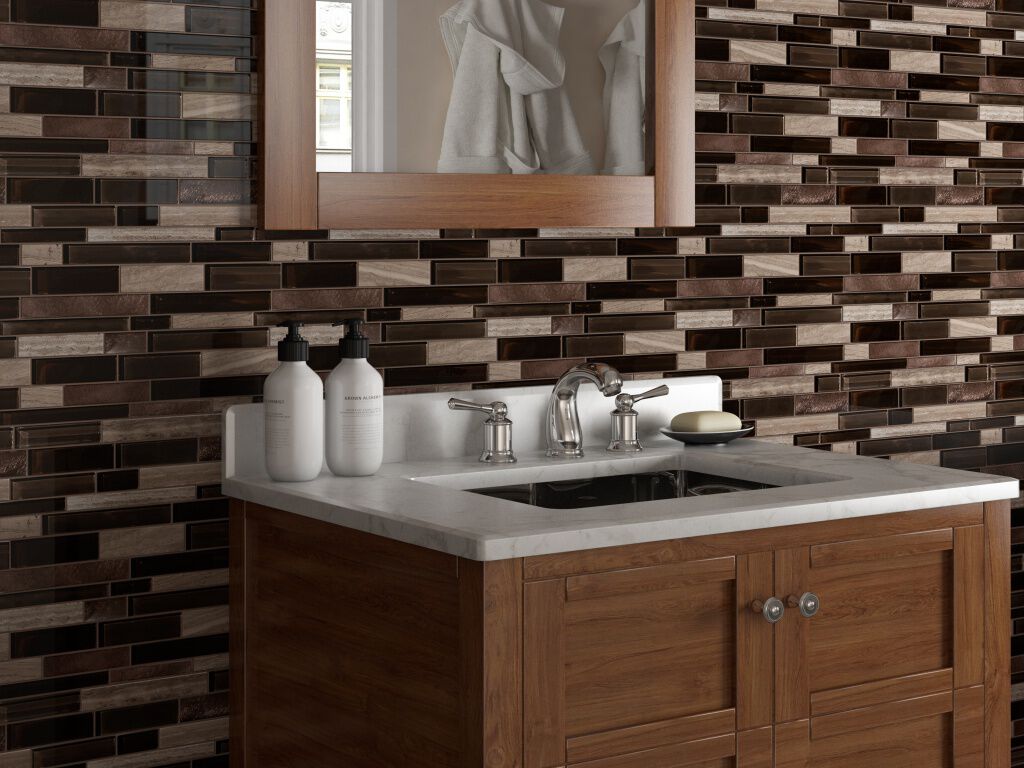 Baño Pietra Cristal Café,,hi-res