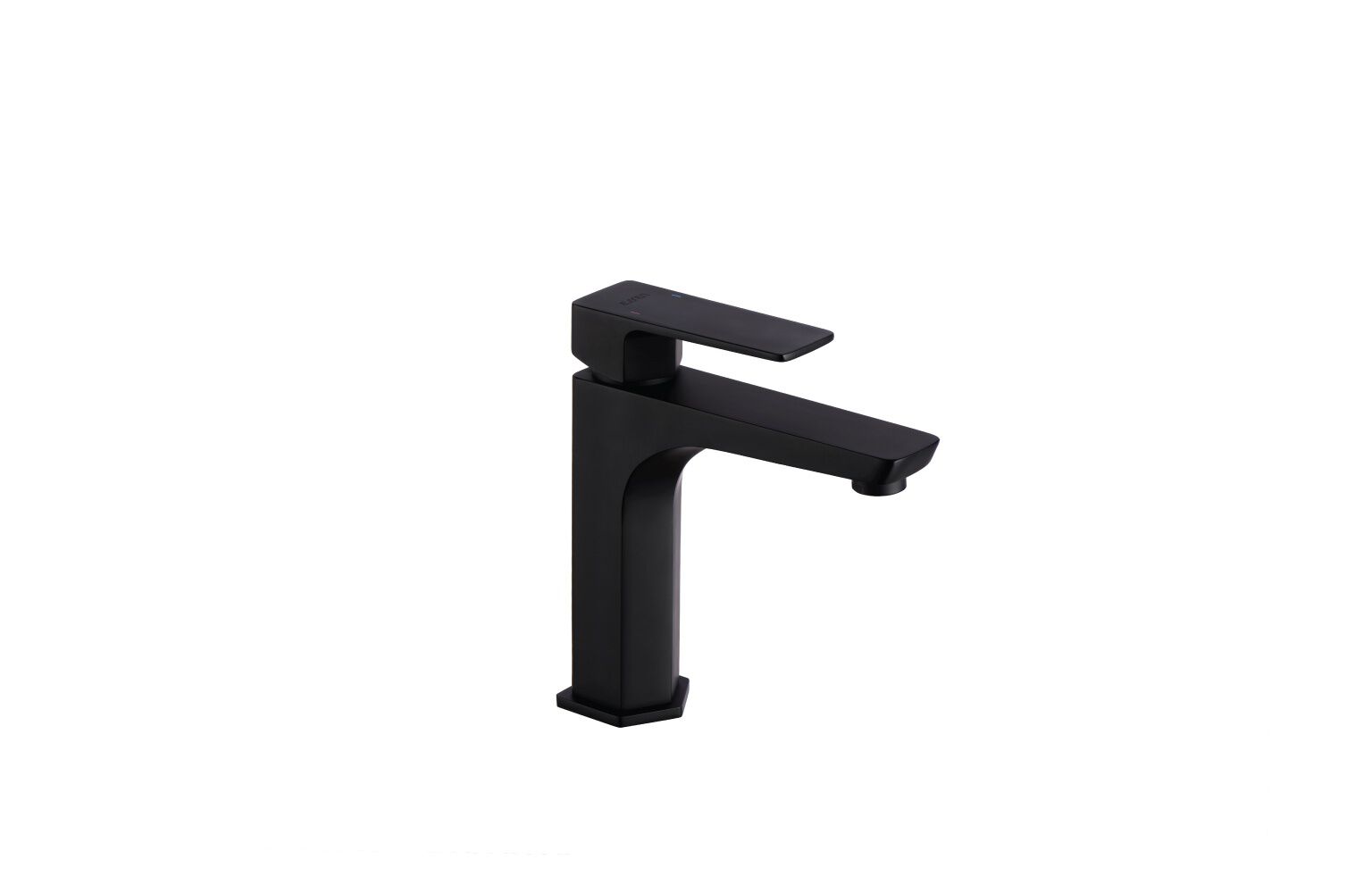 Llave monomando baja para lavabo línea Dessau en negro mate,,hi-res image number null