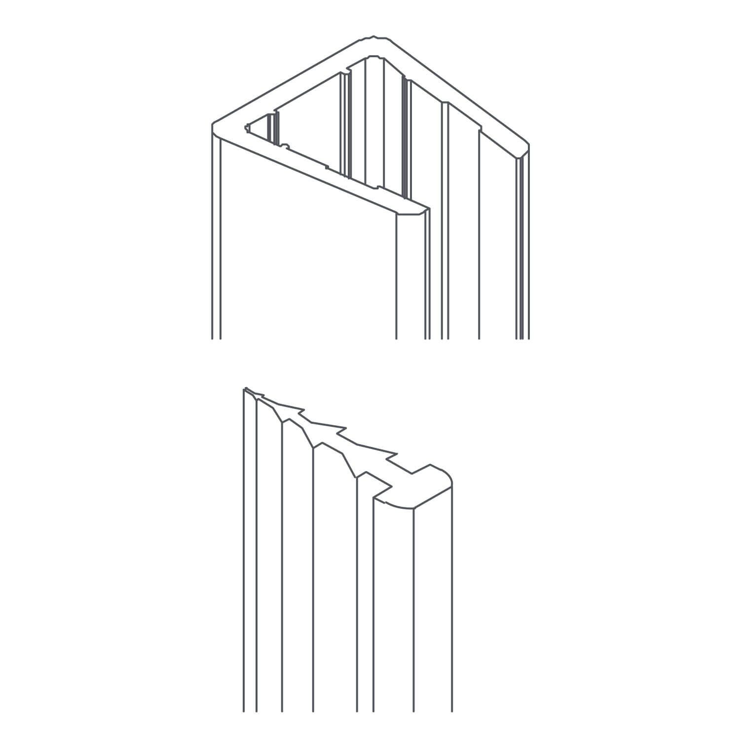Set Verona Pro De Empaques Selladores Para Cristales Laterales Fijos Unico,,hi-res image number null