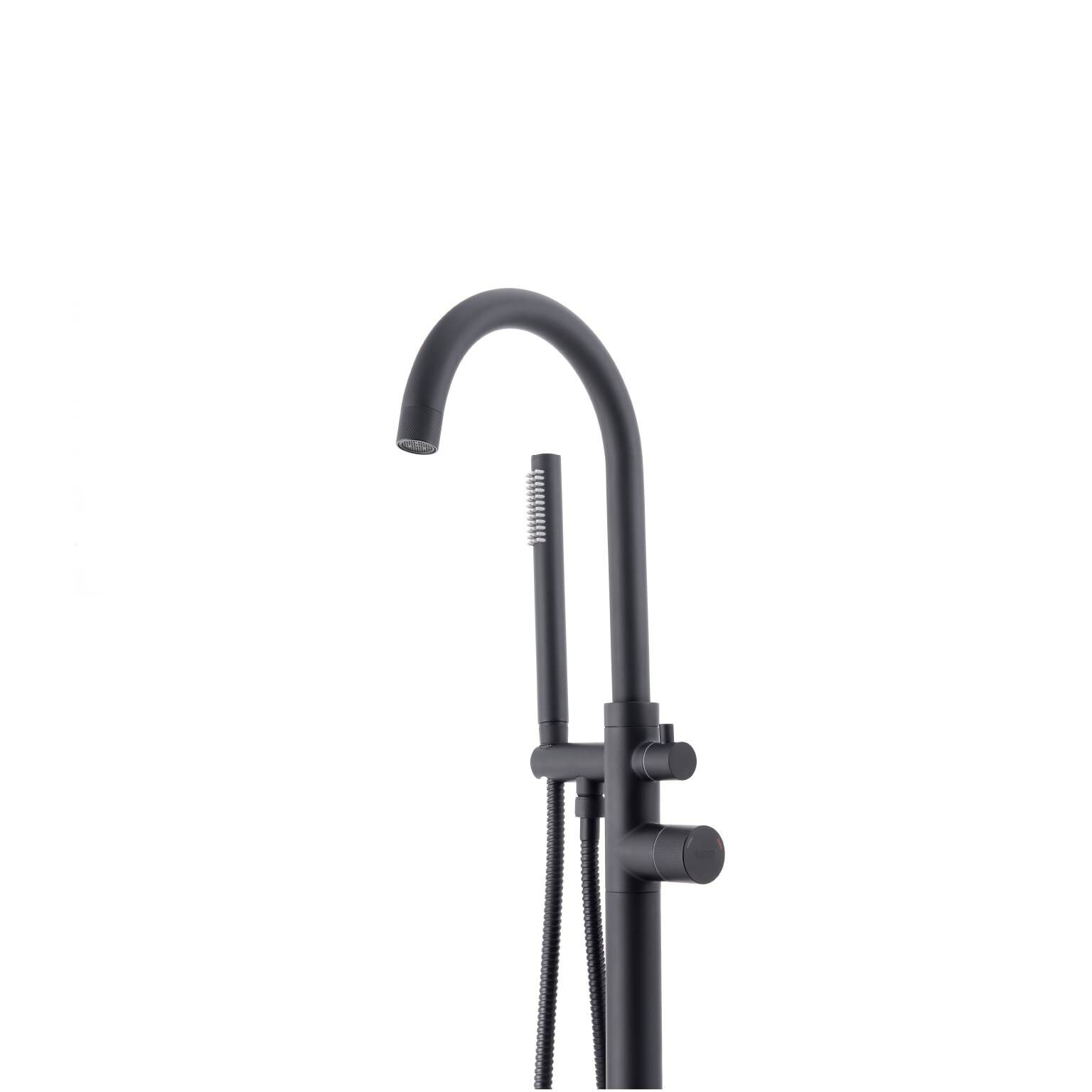 Llave Para Tina L&iacute;nea Weismar Freestanding En Negro Mate,,hi-res image number null