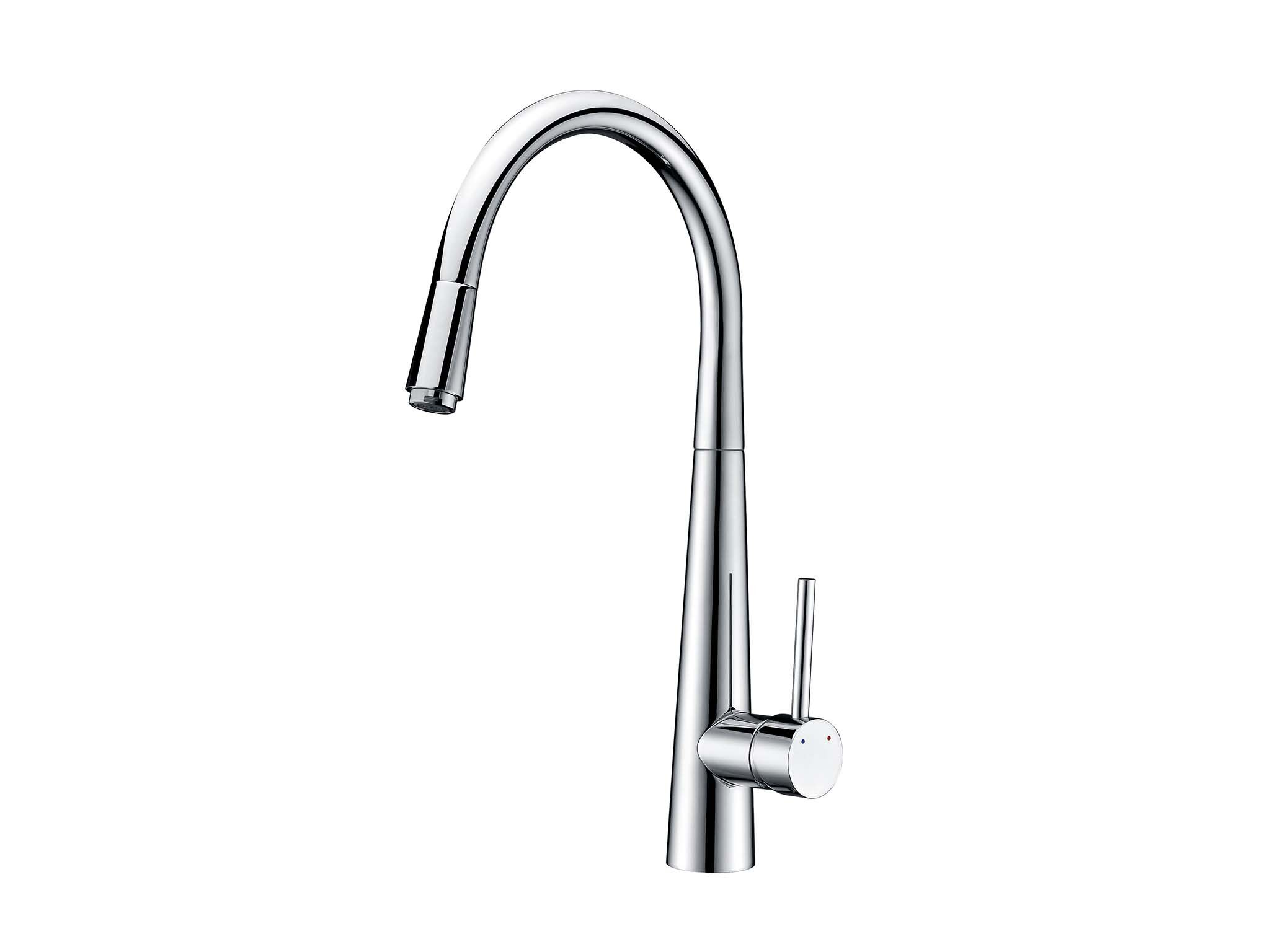 Llave monomando retráctil para cocina línea Pívot® en cromo pulido,,hi-res