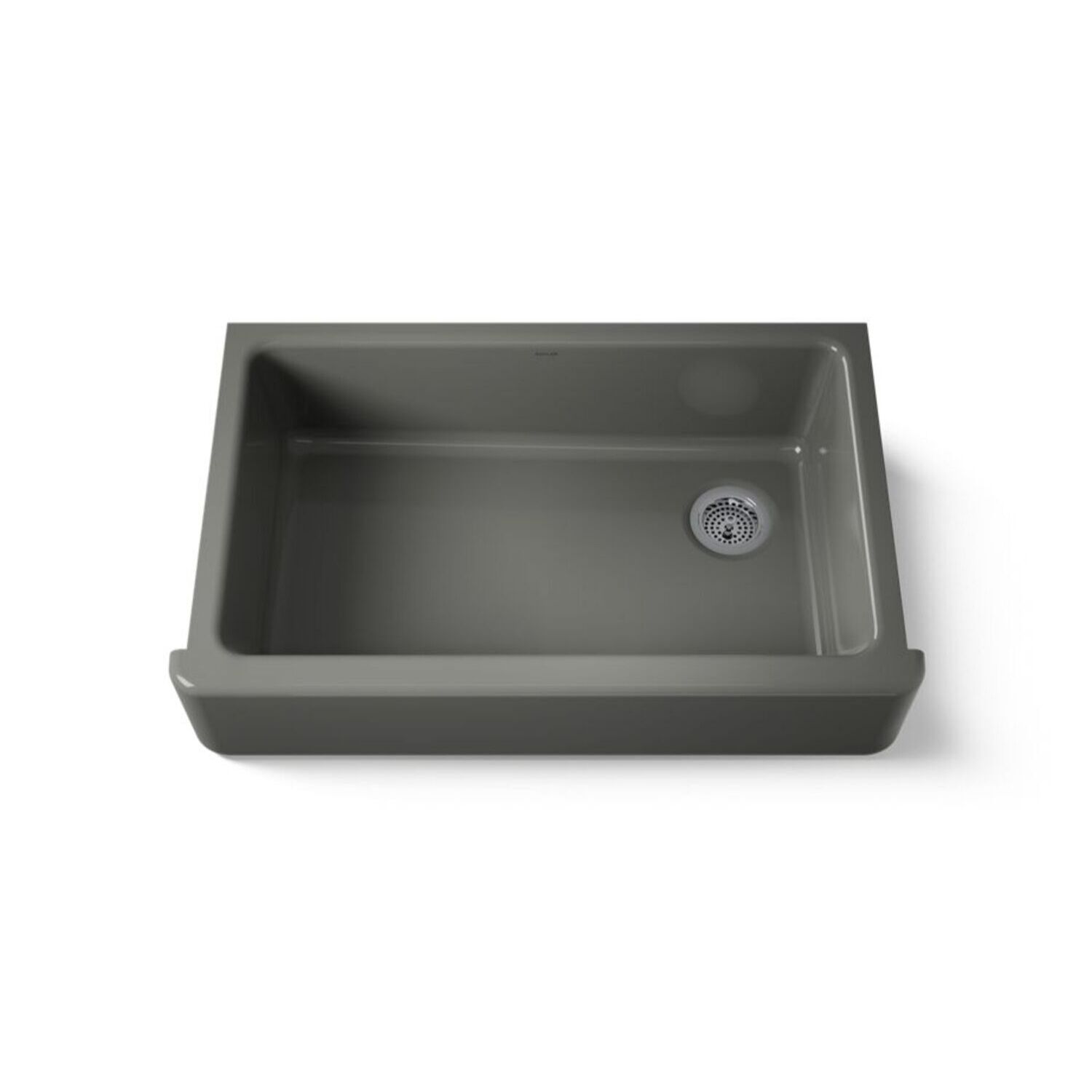 Tarja de una tina bajocubierta l&iacute;nea Whitehaven en gris oscuro,,hi-res image number null