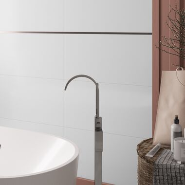 Baño 3D Wall Blanco
