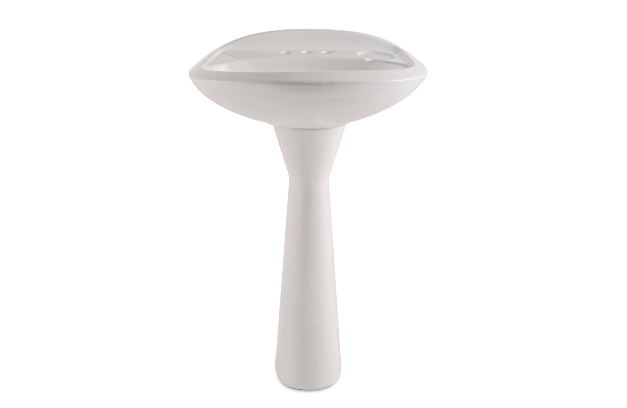 Lavabo de pedestal centerset línea Georgia blanco,,hi-res image number null