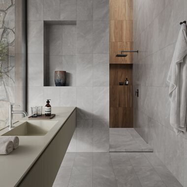 Baño Luminova Gris