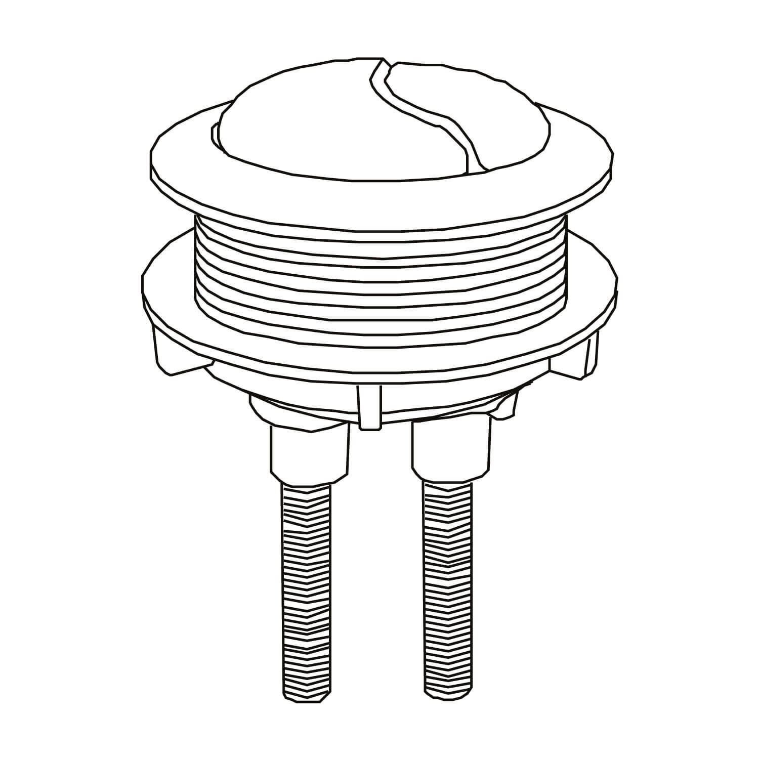 Tapa De Tanque Victoria Para Sanitario Blanco,,hi-res image number null