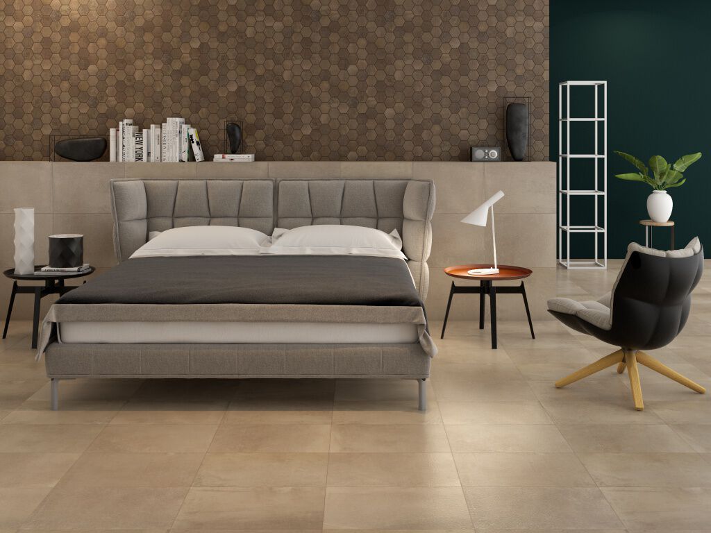 Recámara Cotto Casale Beige con Café,,hi-res