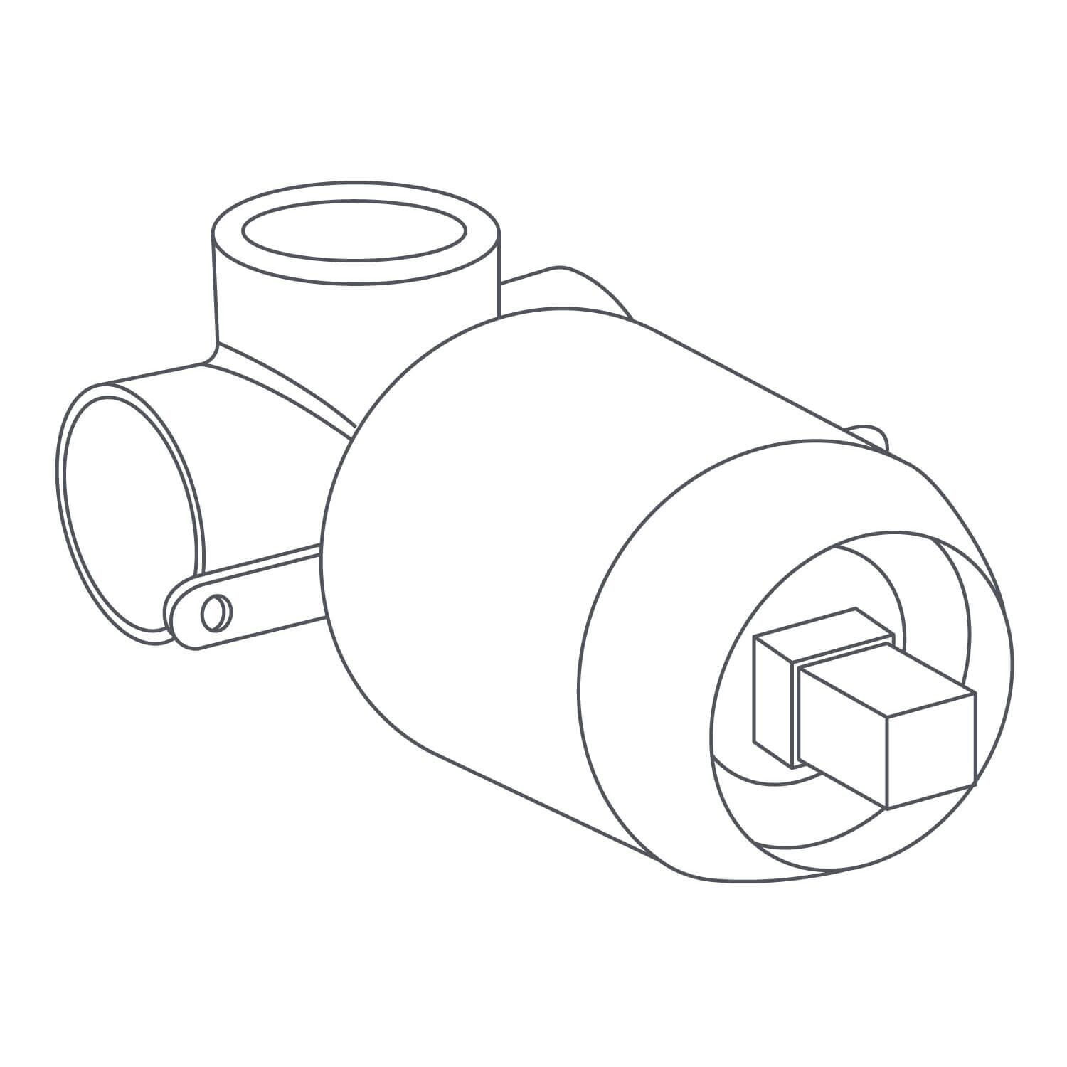 Valvula Niagara Para Conjunto De Regadera Niagara Y Ribbon Cromo Pulido,,hi-res image number null