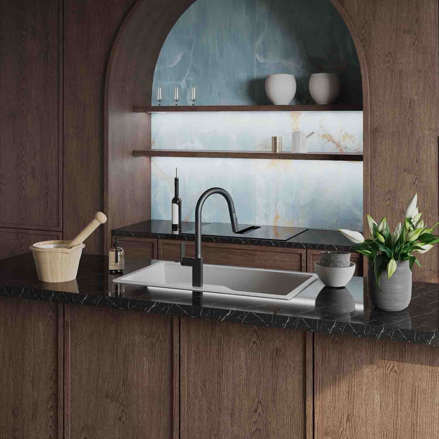 Tarja de una tina sobrecubierta l&iacute;nea Fox 360 en aluminio,,hi-res image number null