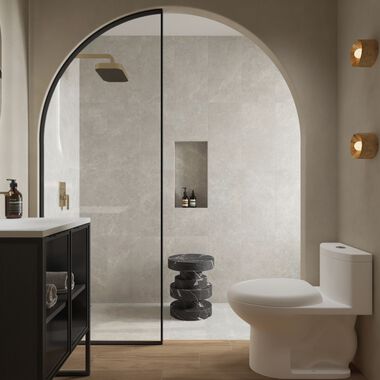 Baño Marvela Gris